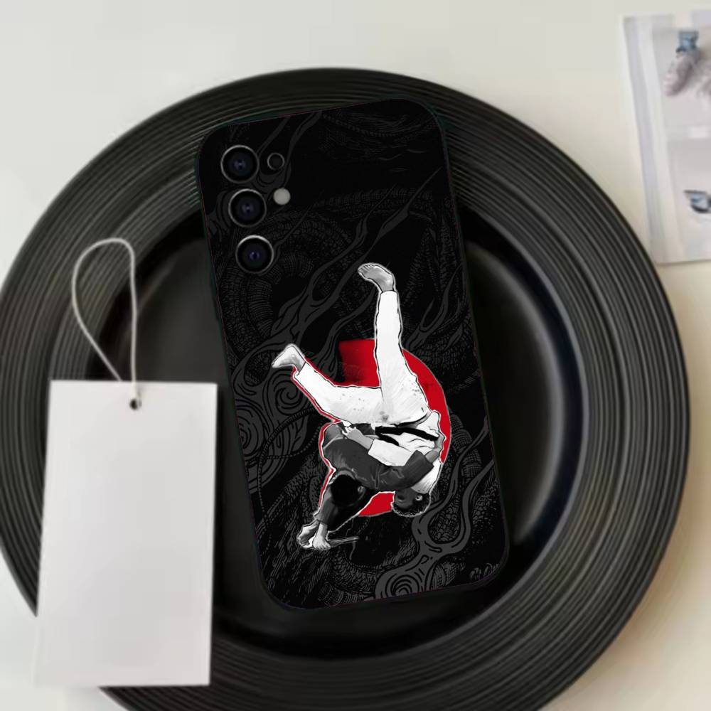 BJJ Brazilian Jiu Jitsu COOL Phone Case Black Silicone Soft For Samsung S25,S24,S21,S22,S23,S30,Ultra,S20,Plus,Fe,Lite
