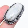 Rainbow Moonstone Handmade 925 Sterling Silver Jewelry Ring Size 7.5 f1F59