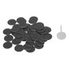50pcs Electric Callus Remover Sandpaper Discs Pedicure Tool Replacement Accessory with Shaft