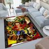 В главных ролях японский мультфильм ONE PIECE Манки Д. Ковер Luffy подходит для гостиной и спальни, коврики для прихожей, офиса, балкона, декоративный ковер V20