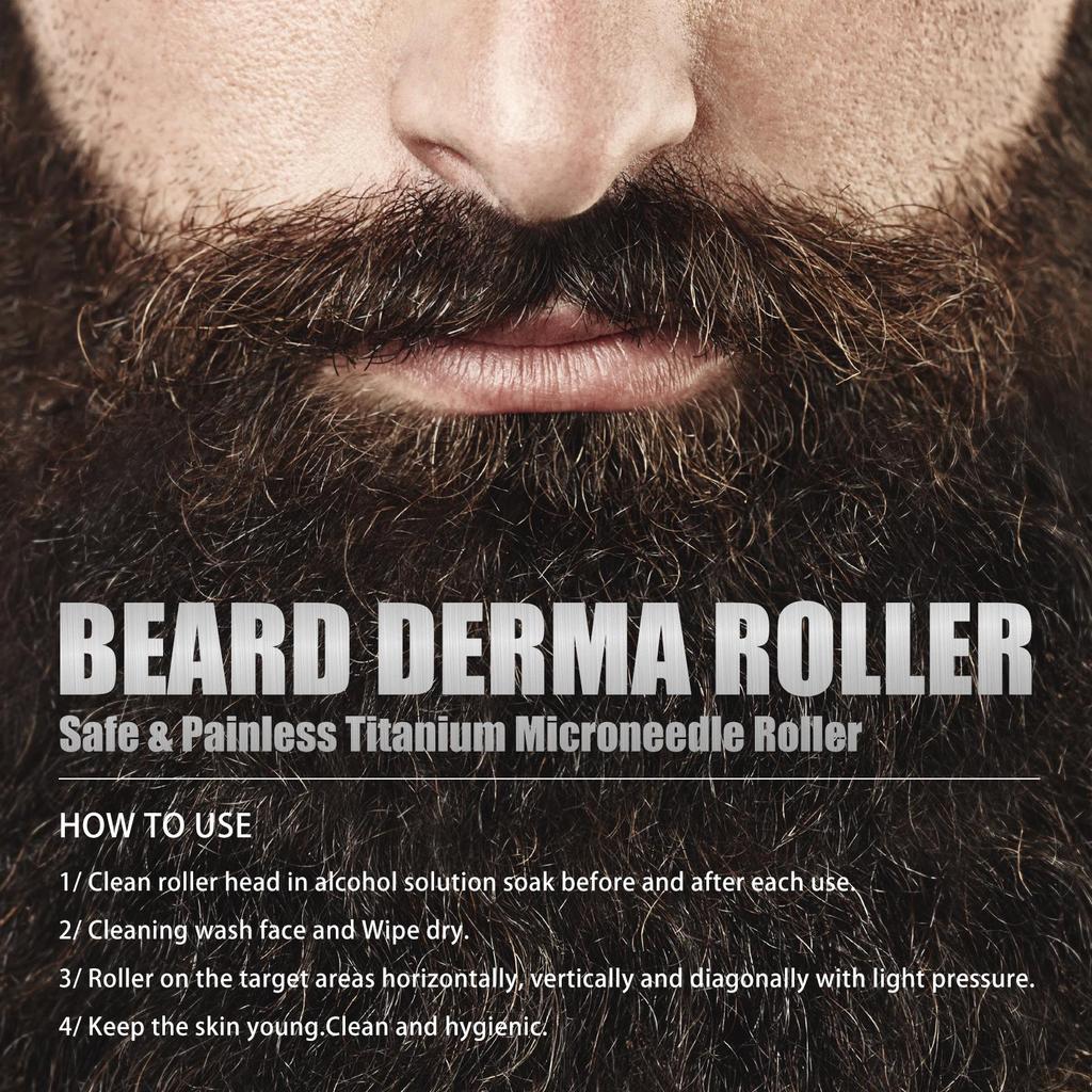 Men's Beard Oil Set – Deeply nourishes, smooths, moisturizes, and adds shine to beard hair while removing odor, showcasing masculine charm.
