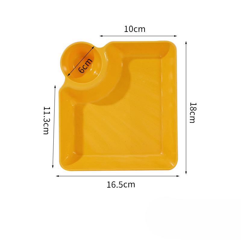 1/4 шт. Тарелка для пельменей, нескользящая, складная, пластиковая, для макания, блюдо для суши