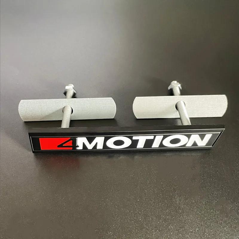 AABIM1 1Pcs 3D Metal 4 MOTION Logo Car Rear Trunk Emblem Badge Sticker Accessories For Volkswagen GOLF Polo Tiguan Jetta Magotan Passat