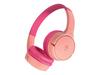 Écouteurs pour enfants - BELKIN - Soundform Mini - Rose - Filaire - Sur-oreille