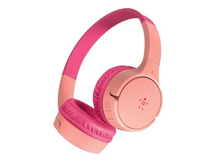 Écouteurs pour enfants - BELKIN - Soundform Mini - Rose - Filaire - Sur-oreille