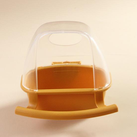 Клетка для птиц, подвесная кормушка, беспроблемная кормушка для птиц, пластиковая миска для корма и воды для попугаев, корелл, маленьких птиц