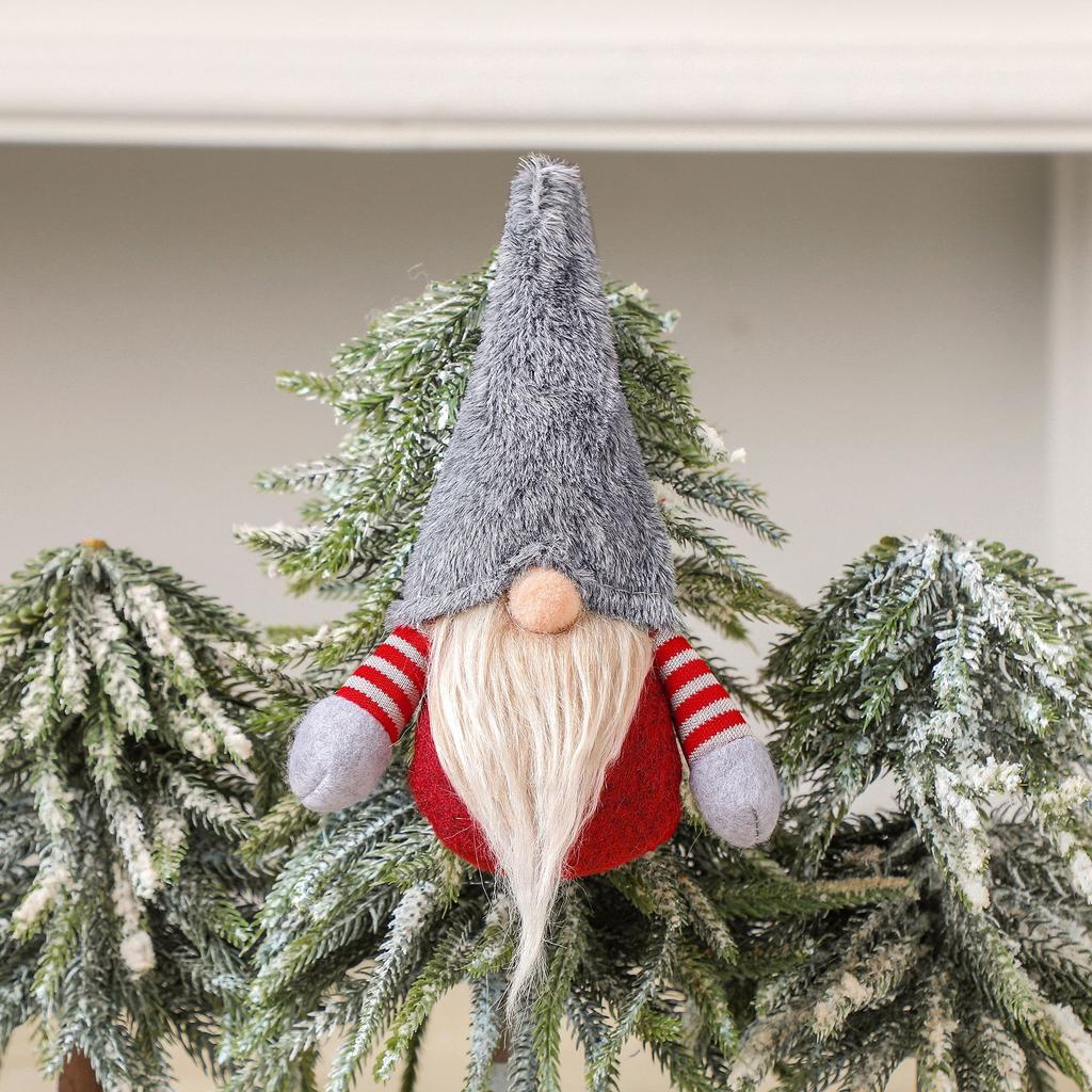 Рождественская кукла-гном Скандинавский Томте Фигурка Санты Плюшевая игрушка-эльф Уличный двор