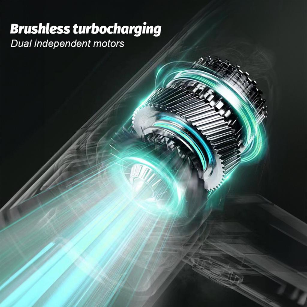 Handheld Vacuum Cordless 19000Pa Powerful Suction and Blowing 3 in 1 Dust Buster Air Blower and Hand Pump Vacuum