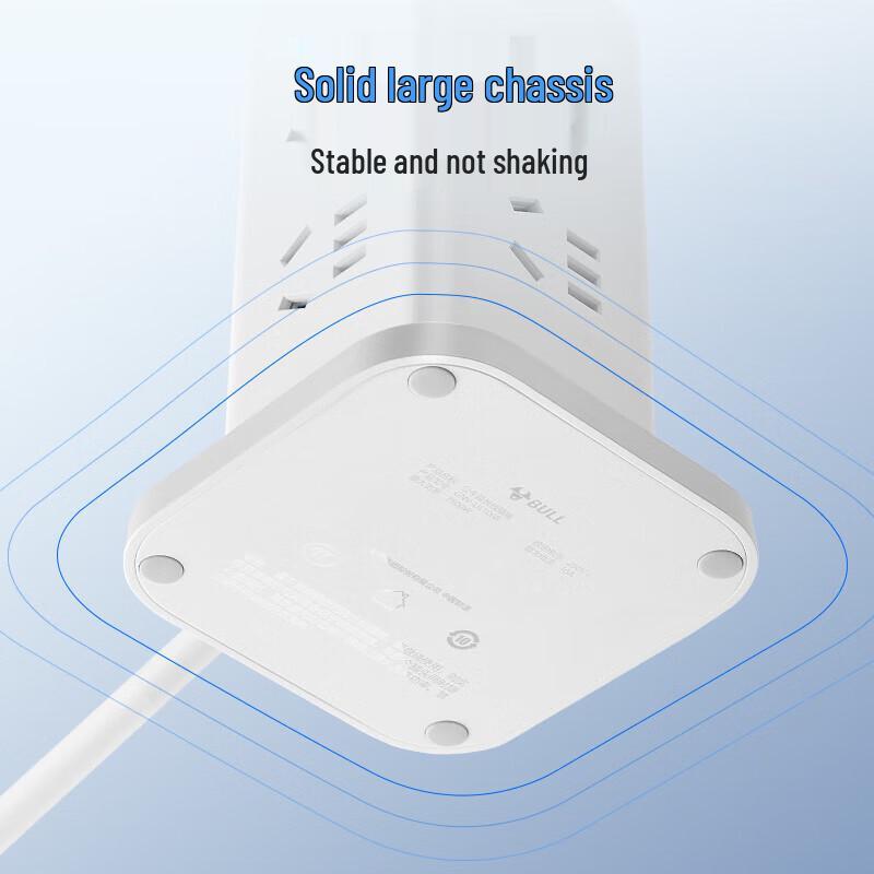 BULL Vertical Power Strip with Overload Protection
