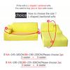 Stretchable Elastic Sofa Cover for Living Room 1/2/3/4 Seat Couch Cover Stretch L Shaped Sofa Cover