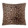 1 шт. Бежево-коричневая наволочка из полиэстера с леопардовым принтом, ретро наволочка для декора гостиной, дивана, кровати, спинки. Только наволочка
