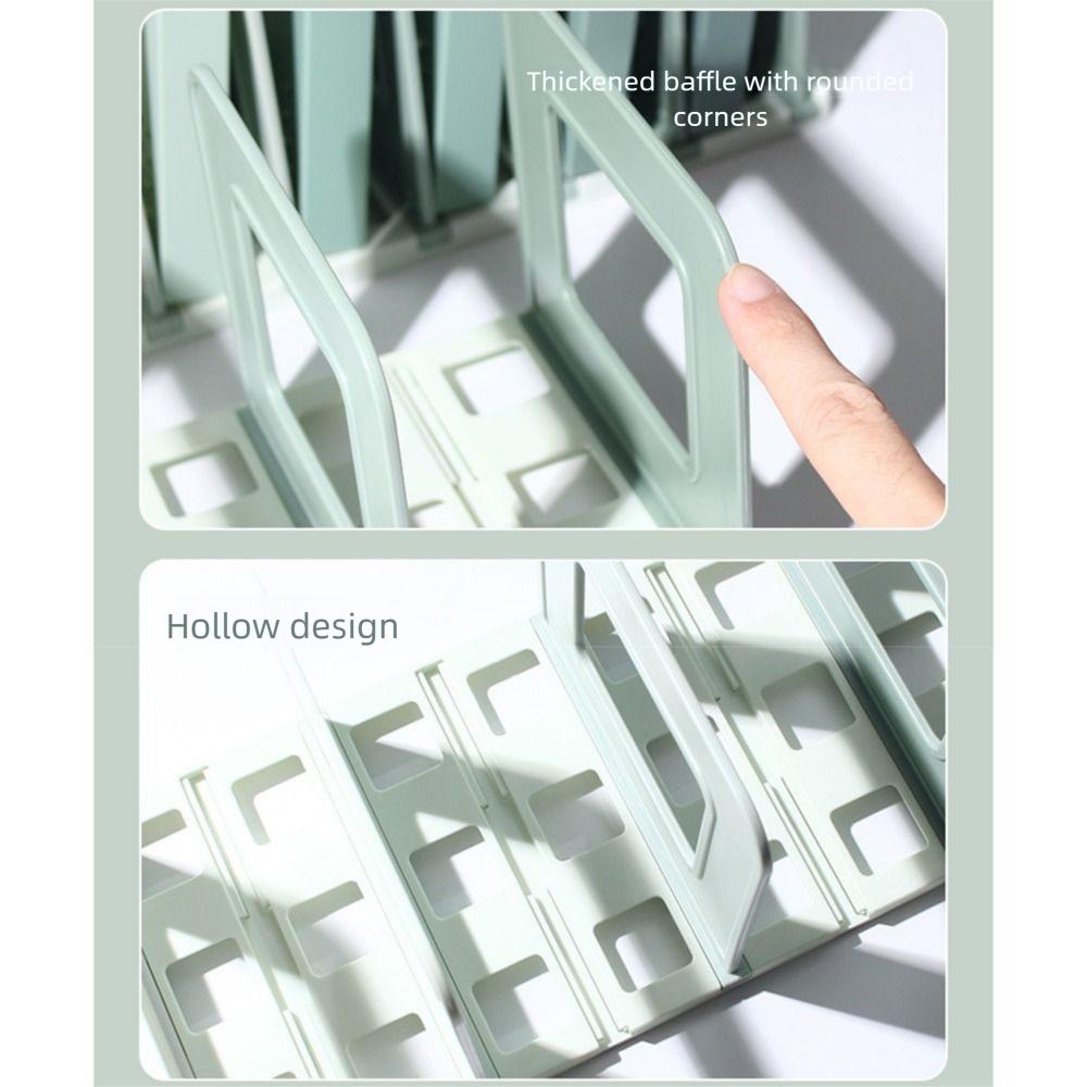 Нескользящие Съемные Книжные Подставки Регулируемый Вертикальный Держатель для Книг Простая Стойка для Книг Офис