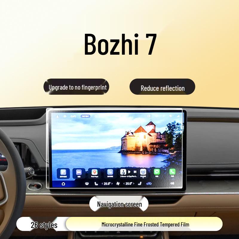 Защитная пленка на экран навигации Toyota Yaris L для 26 моделей - Аксессуар для интерьера автомобиля Закаленное стекло