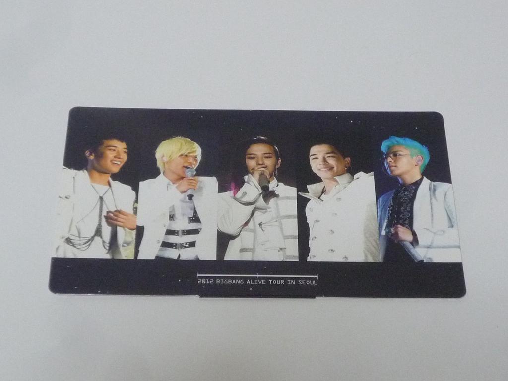 2012 BIGBANG ALIVE TOUR В СЕУЛЕ (Набор из 3 DVD) Ограниченное издание первой прессы