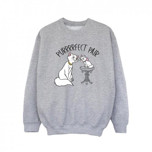 Disney Girls The Aristocats Purrfect Pair Sweatshirt