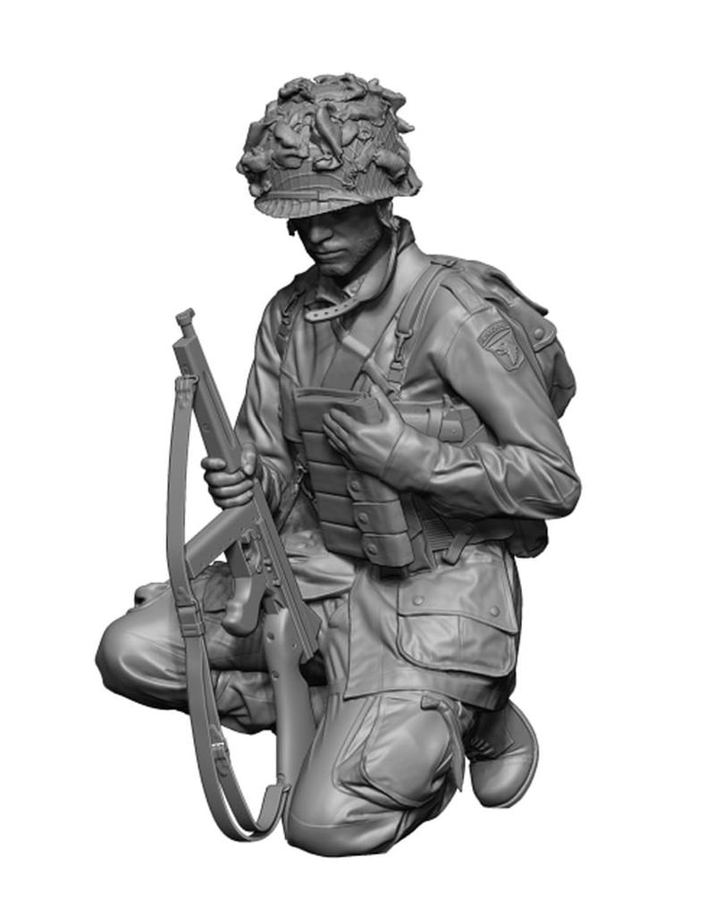 Модель H3 1/35 Вторая мировая война Десантные войска США Битва за Францию #2 Набор для 3D-печати HS35112 (Человек)