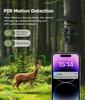 4G Солнечная Камуфляжная Камера: 3MP HD Черный свет, Полный цвет, Удаленный наружный мониторинг и запись для охоты