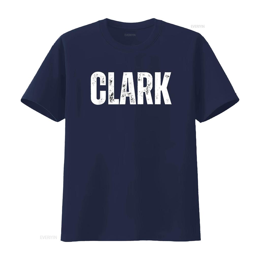 Футболка Clark винтажная Стирка Дышащая Повседневная Универсальная Эластичная дизайнерская одежда Удобная мода Мягкая мужская Унисекс