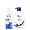 Набор шампуня для интенсивного восстановления и глубоко увлажняющего геля для душа Dove