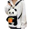 Kawaii Panda плюшевый рюкзак милый плюшевый кукла животное женская сумка через плечо меховая мягкая сумка для путешествий вечеринка женский подарок на день рождения