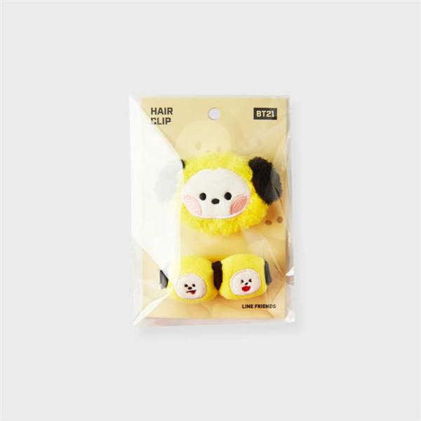 LINE FRIENDS BT21 Chimmy Big & Tiny Hair Clip