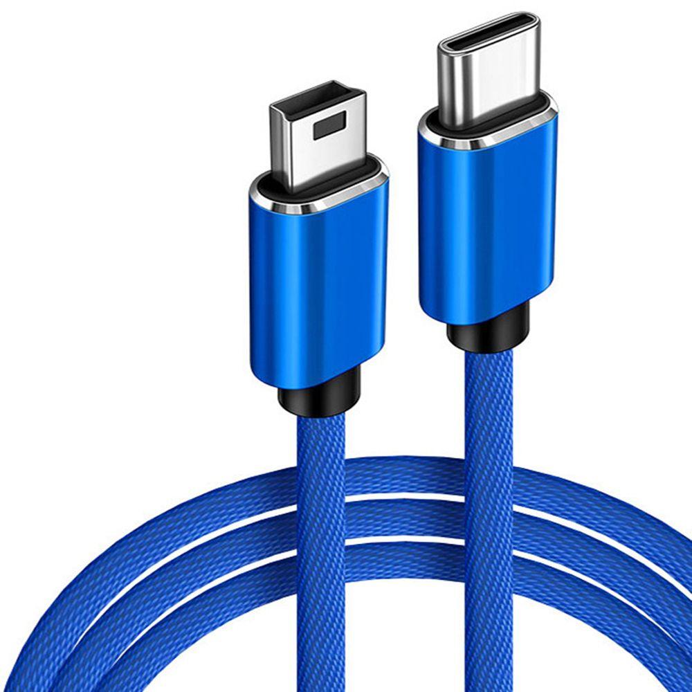 Кабель OTG для синхронизации данных цифровой камеры USB-C на Mini 5-контактный USB Type C на Mini USB кабель для быстрой зарядки