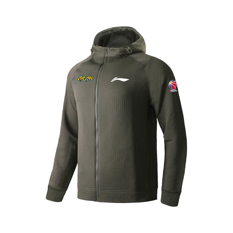 Li Ning CBA Collection Sweatshirt Men's Obsidian Gray AWDUG55-2