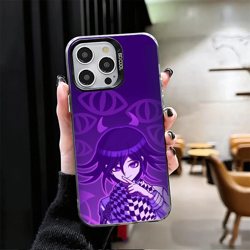 Мягкий чехол для телефона с аниме Danganronpa для iPhone 15 16 17 Pro Max 17Air 16E 14 Plus 13 12 Mini Ударопрочный чехол Задняя панель
