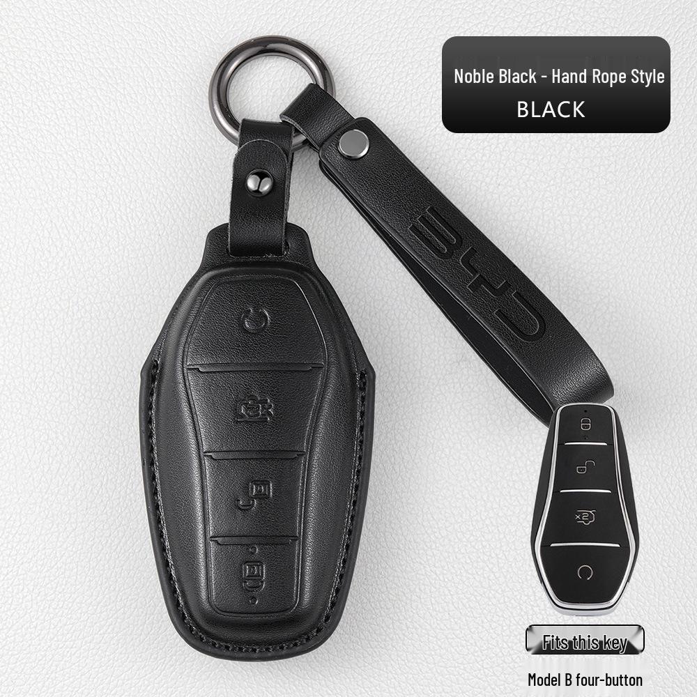 Чехол для ключа BYD для моделей Han, Qin Plus DMI, Song Pro, Tang L, Yuan Up, Destroyer 05, Seagull, Seal, 06 и Dolphin.