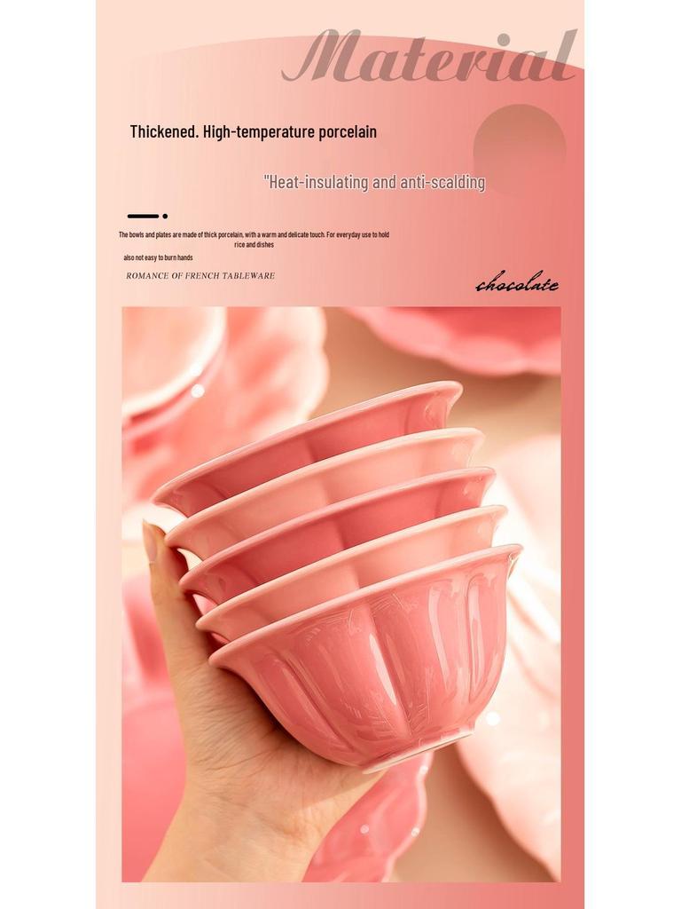 Роскошный набор посуды 2024: Элегантный набор из миски и тарелки - Идеальный подарок на новоселье