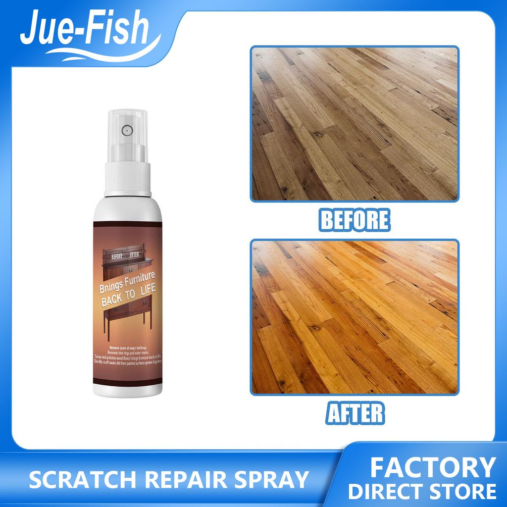 JUE-FISH Furniture Floor Repair Wax Painting Spray Scratch Repair Agent Waxing Scratch Remover Repair Paint For Wooden Furniture Scratch Repair Agent