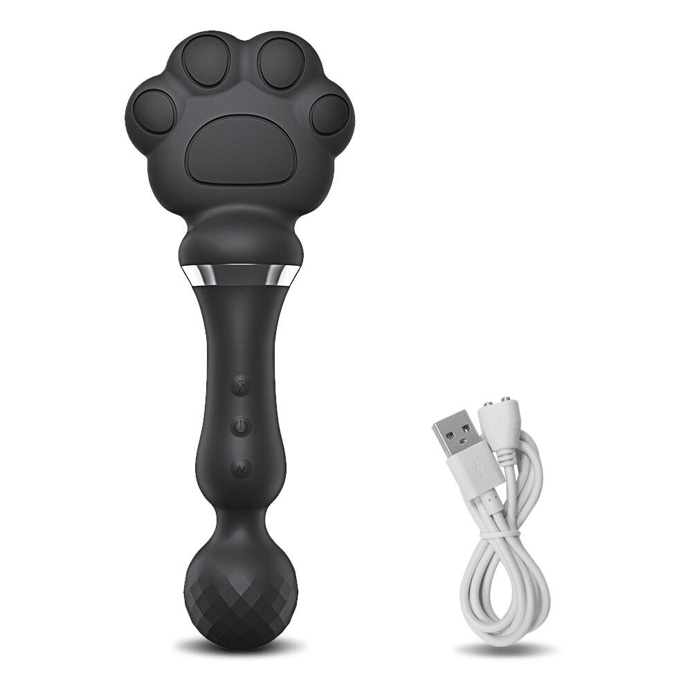 EMS Электрический шокер Вибратор AV Волшебная палочка Секс-игрушки для женщин Стимулятор клитора Фаллоимитаторы Массажер для точки G Товары для взрослых 18