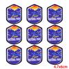 10 Pcs/lot Wholesale Embroidery Patch Iron On Patches For Clothing Patches On Clothes Jackets Decor Applique Sew Supplies