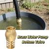 Strong Metal Bottom Valve Anti Backflow Check Valve Brass Strainer Filter  Direct Supply