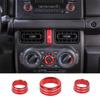 ANTC Чехол-кнопка ручки кондиционера для Suzuki Jimny, Алюминиевый сплав, Крышка регулятора кондиционера,
