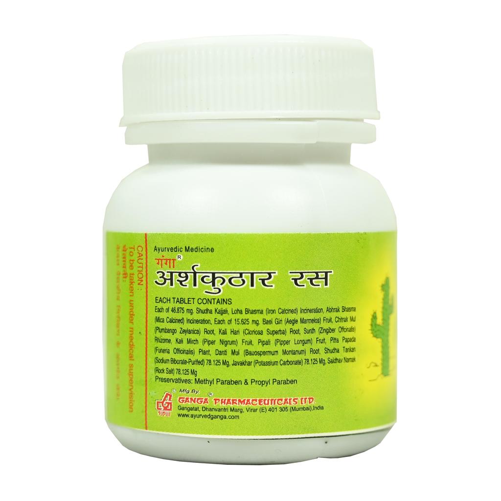 Аршкутхар Рас (50 таб), Arshkuthar Ras, Ganga Pharmaceuticals