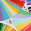 Kids Candy Colors Best Wishes DIY Crafts Home Decor Scrapbooking Origami Folding Star Paper Strips