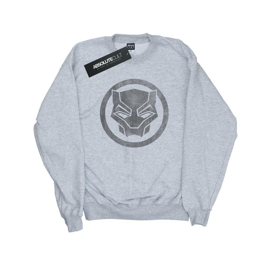 Marvel Мужская толстовка Black Panther Distressed Icon