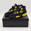 DH6927-017 Nike Air 4 Retro Гром Молния Черный Тур Желтый Золотой