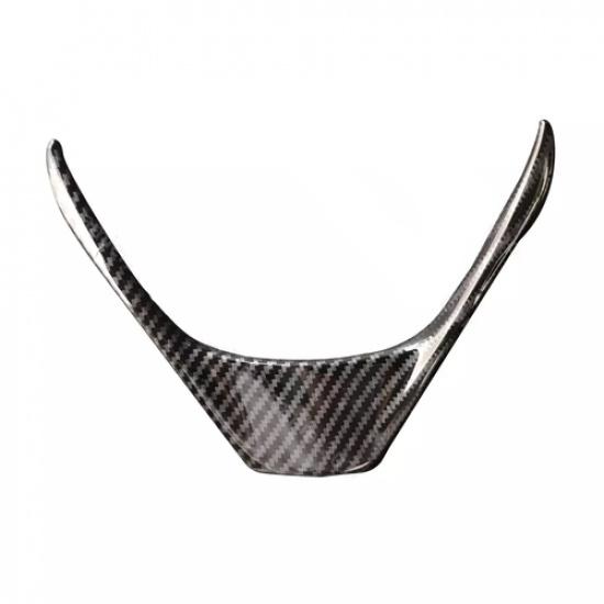 Carbon fiber color Steering Wheels Cover trim Fit for Toyota RAV4 2013-2018