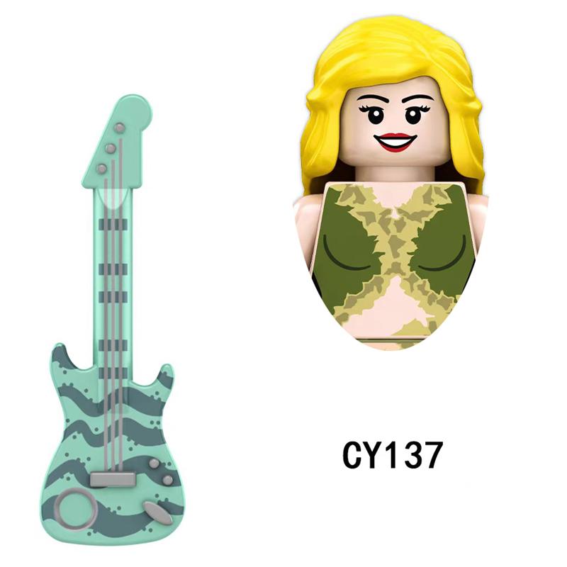 LG1015 Конструктор для девочек Знаменитые сборные кубики Принцесса Мини-куклы Фигурки Экшн Детские Милые Каваий Игрушки для Рождественских подарков