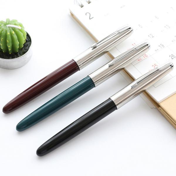 DIY Students Businessmen Red NEW Blue Black Fountain Pen Dedicated Hero Fine Nib 007 Beads Accessories