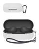 Case for Sony YAJOJO Wireless Earphone Charging Case Cover with Carabiner and Silicone Protective Drop Scratch Fingerprint Compatible with Sony