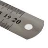 15-30Cm Stainless Steel Metal Straight Ruler Tool Double Sided Measuring Tool