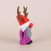 3D Printed Assembled Deer Antler Dwarf Figurine Model Toy