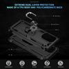 For Motorola Edge (2024) 5G Case PC+TPU Phone Cover with Rotary Ring Kickstand