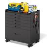 Металлический гаражный шкаф для хранения на колесах, Передвижной инструментальный шкаф с 6 ящиками, Прочный инструментальный шкаф, Индивидуальный
