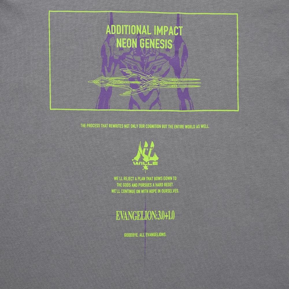 Uniqlo ЯПОНИЯ Shin Japan Heroes Universe UT Графическая футболка Shin Evangelion Версия фильма с короткими рукавами Regular Fit
