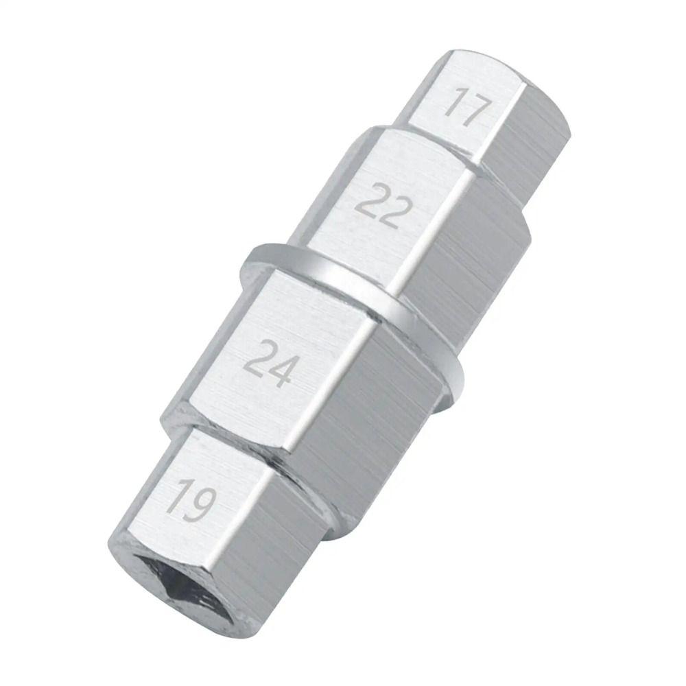 17/19/22/24mm Sockets Wheel Removal Tool Heavy-Duty Front Axle Hex Wrench  Motorcycle Service