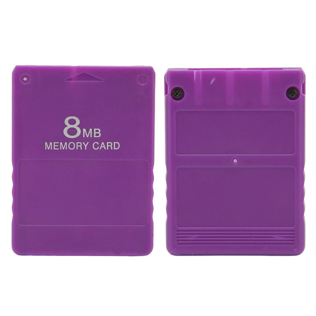 For PS2 8MB Memory Card Plug and Play FMCB1.966 High Speed Game Memory Card AccessoriesPurple